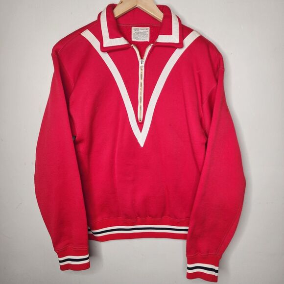 Champion Other - Vintage Champion Fleece Half Zip Pullover Late 60s–Early 70s Made In USA